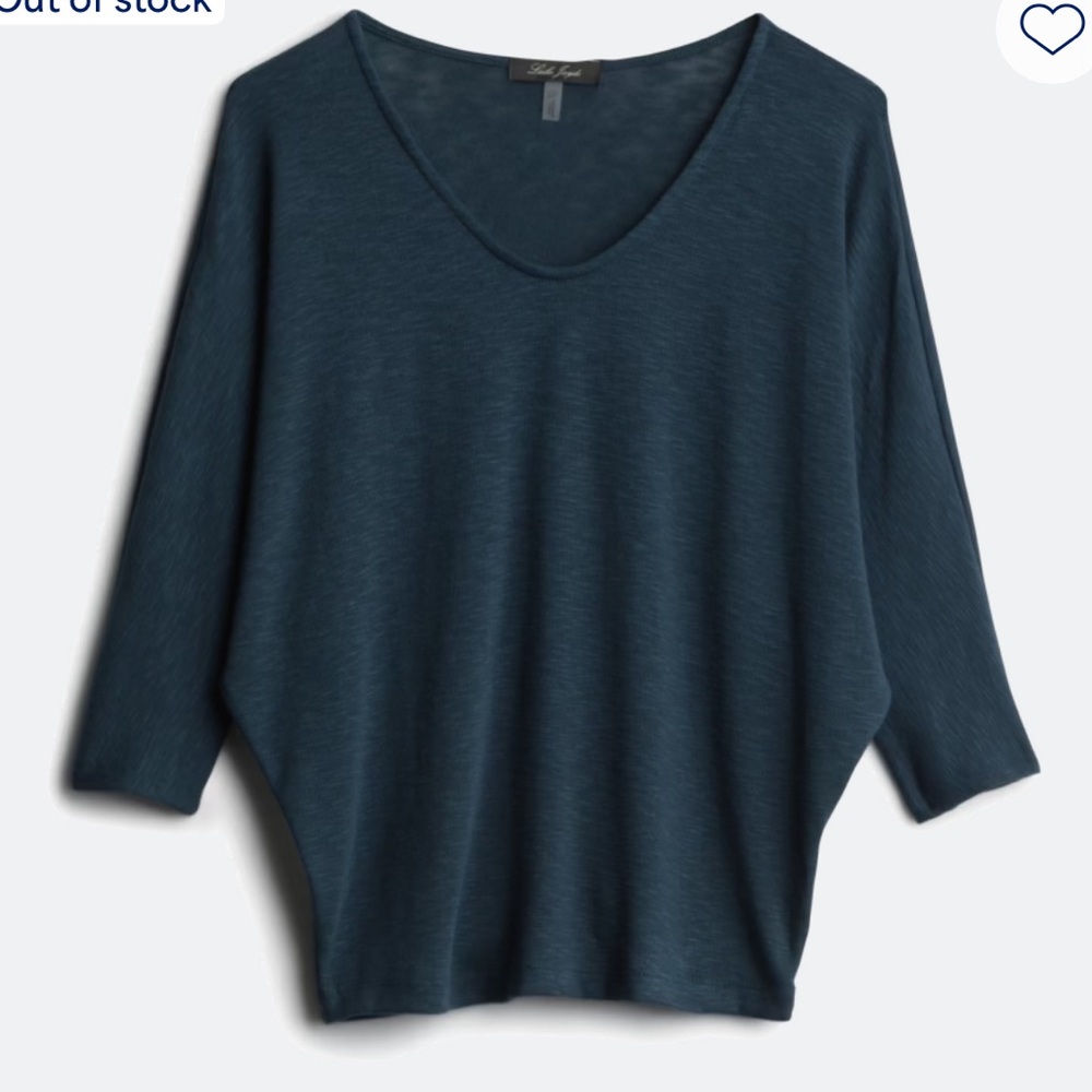 Bowie 3/4 Sleeve Dolman Knit Top | Navy